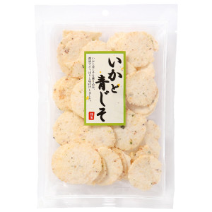 （※期日指定7月31日までお届け可）【海鮮せんべいシリーズ】いかと青じそ（79g）_イメージ