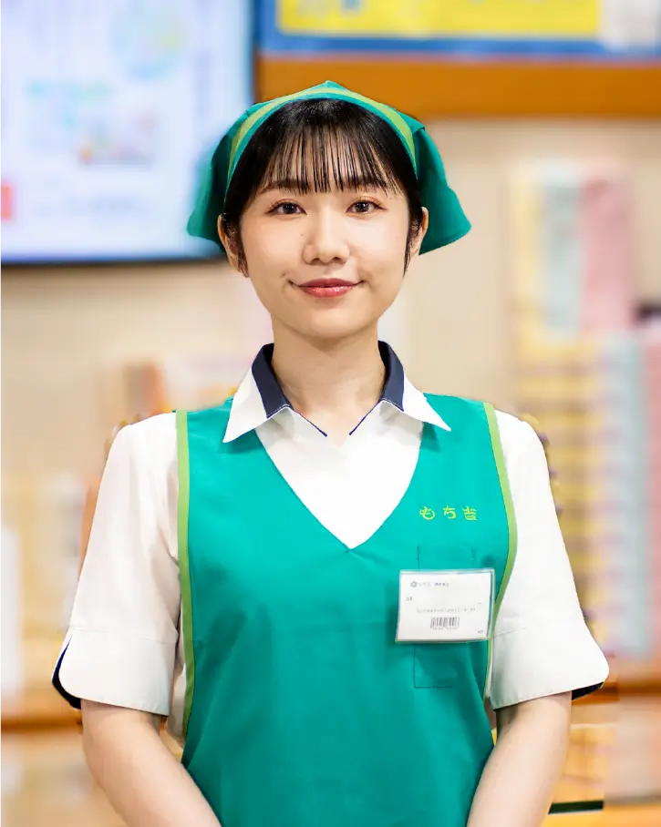 写真：店舗スタッフ社員